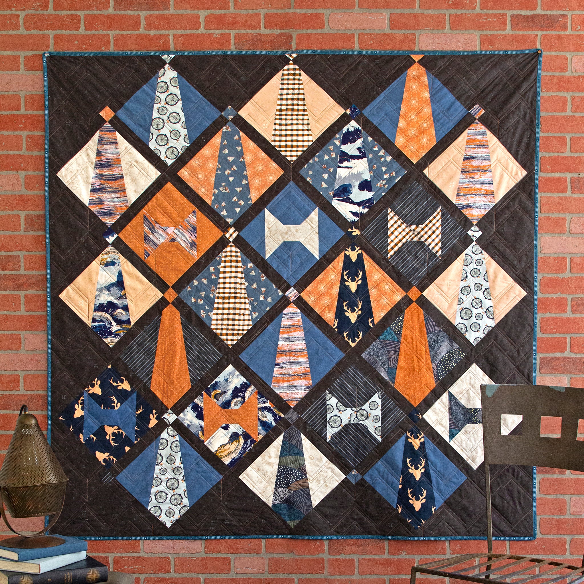 Art Gallery Dear Dad Quilt Pattern Kit - Image 8