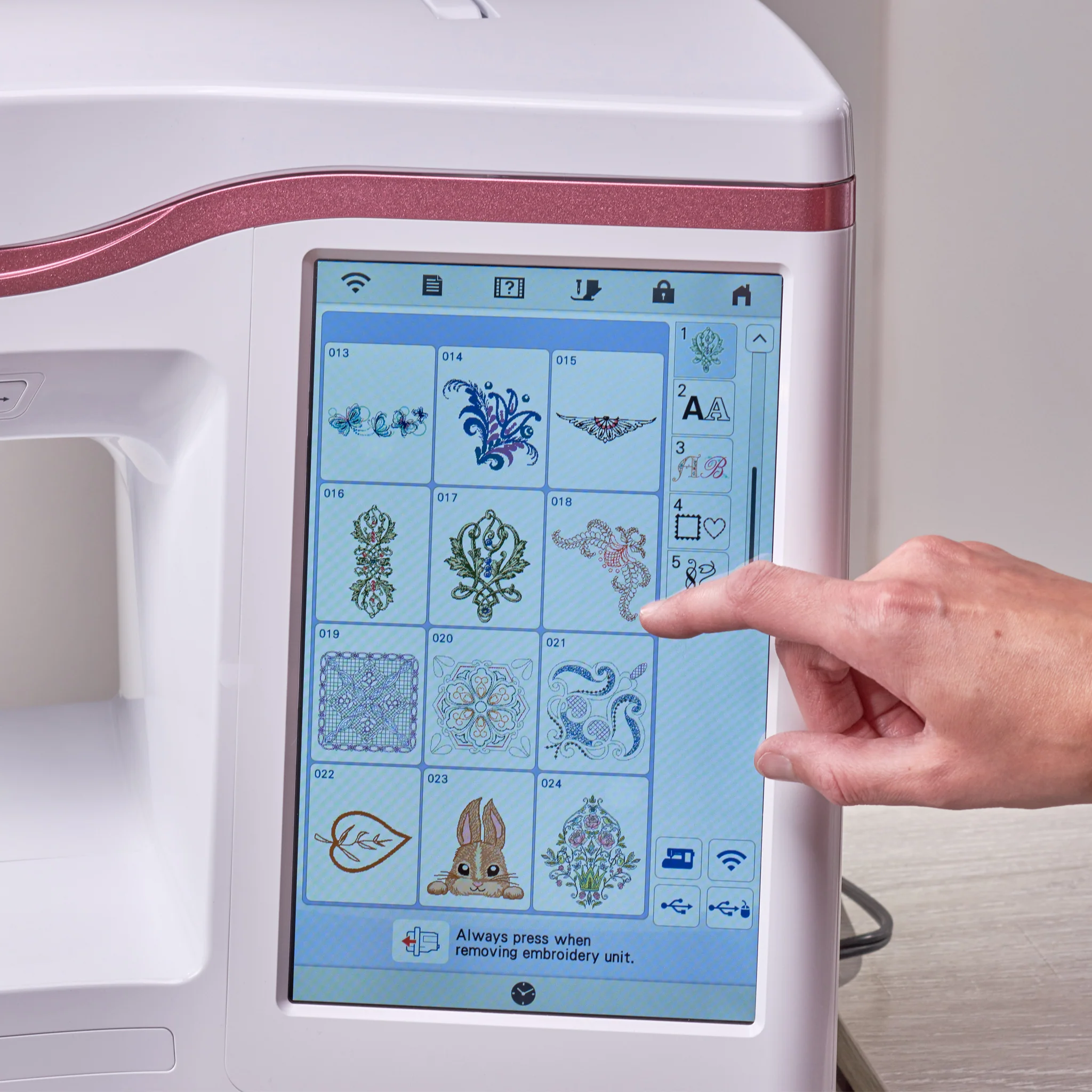 Babylock Reflection Embroidery Machine with FREE Bundle - Image 8