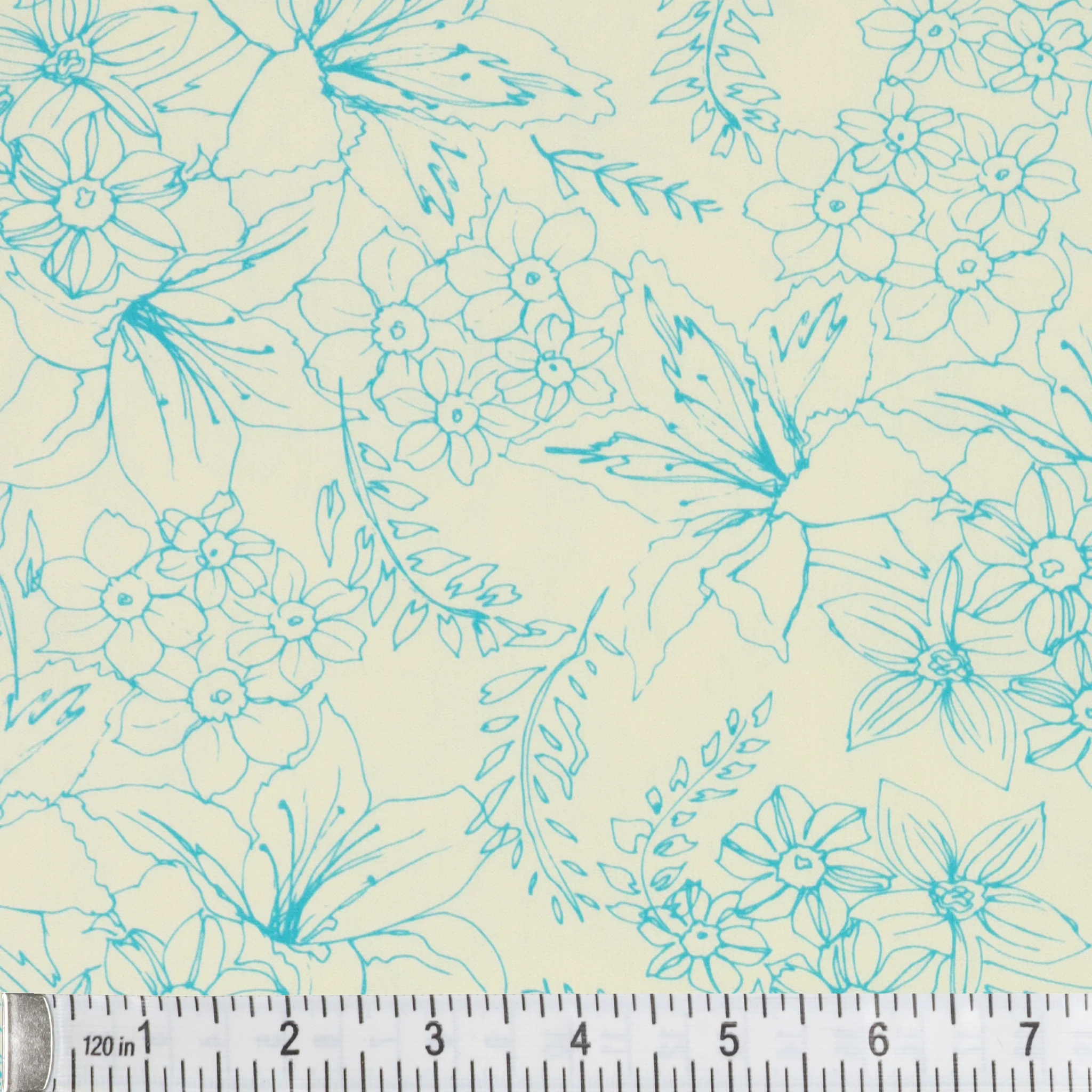 Costeira Fabric Collection - Natural Bouquet Madeira - Image 3