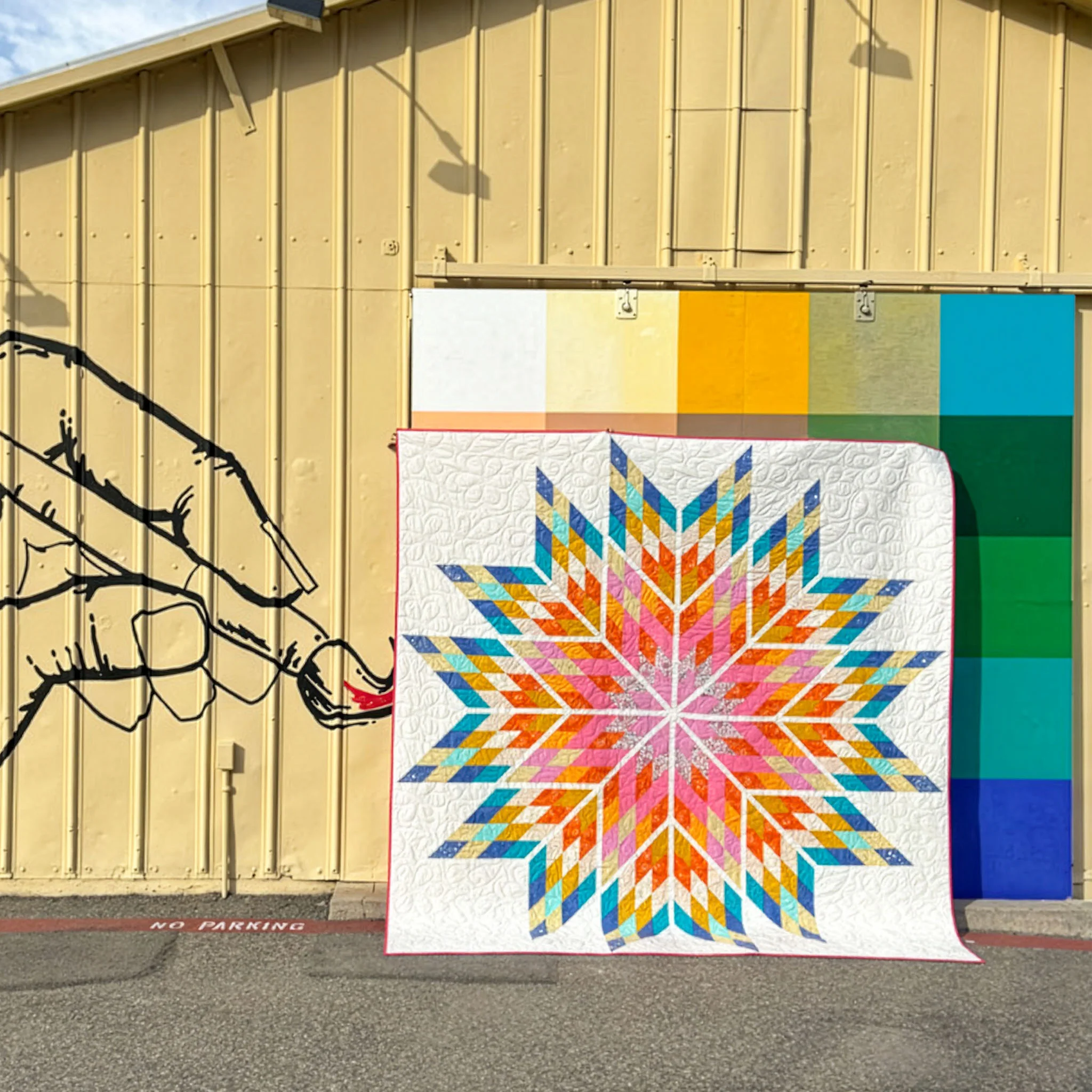 Cur8tor Artista Fabric Collection - Broderie Mandala - Image 9