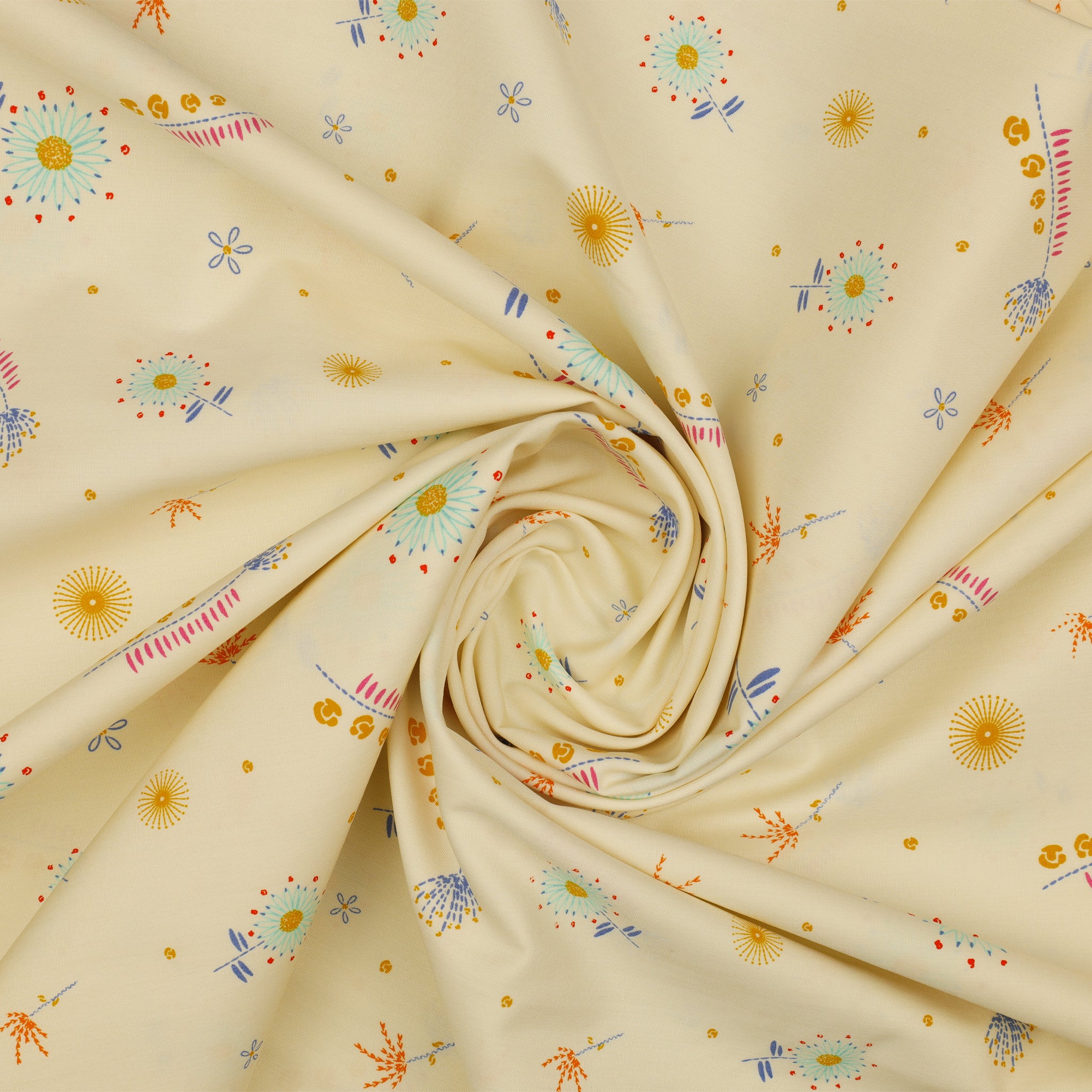 Cur8tor Artista Fabric Collection - Floral Threads - Image 2