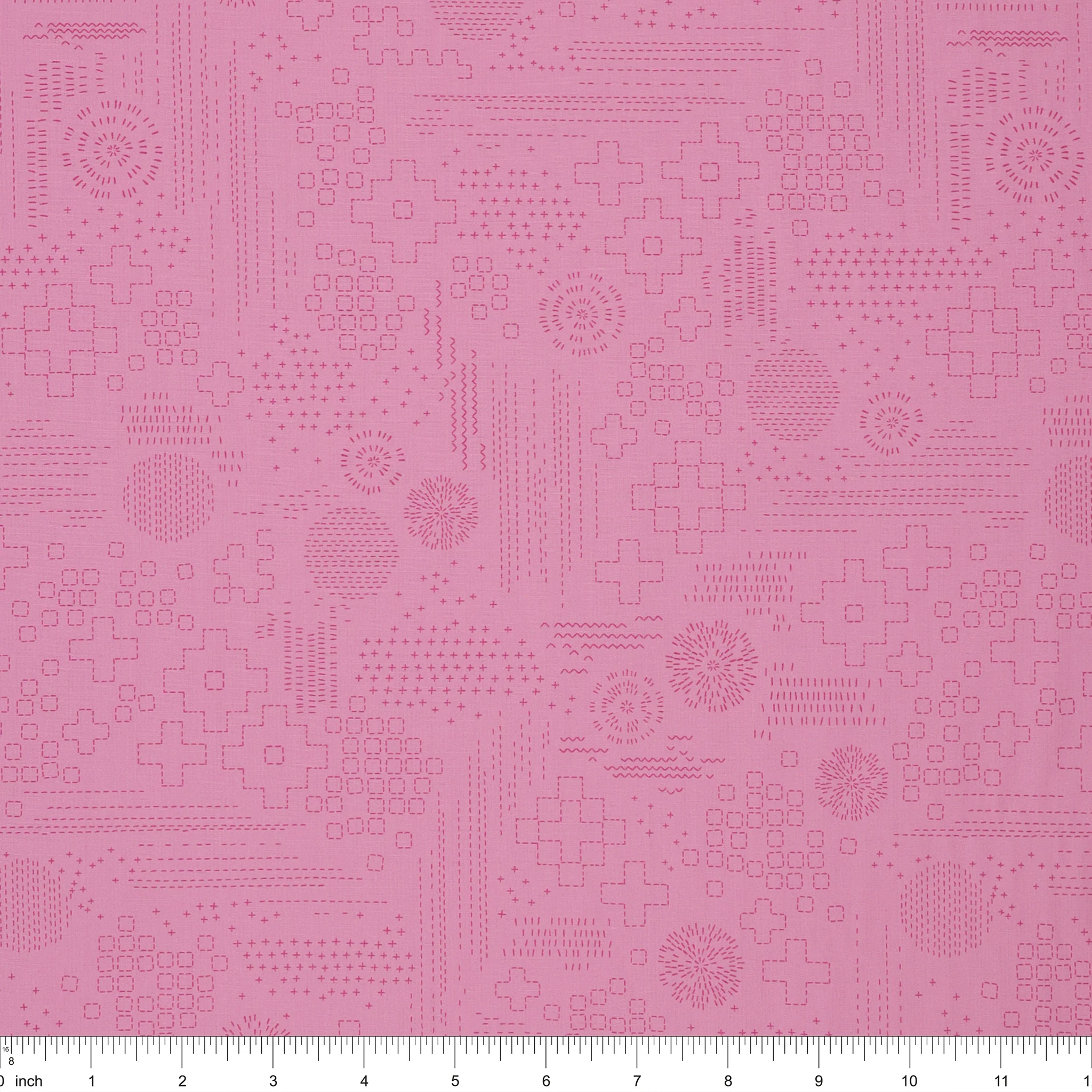 Cur8tor Artista Fabric Collection - Sashiko Craft Petal - Image 3