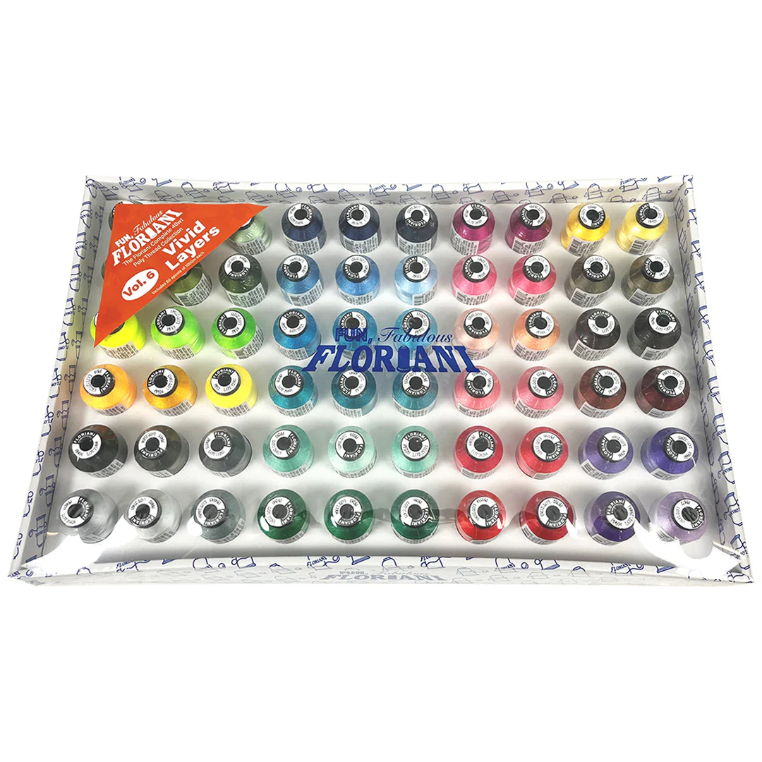 Floriani 40wt Embroidery Thread Set - Image 12