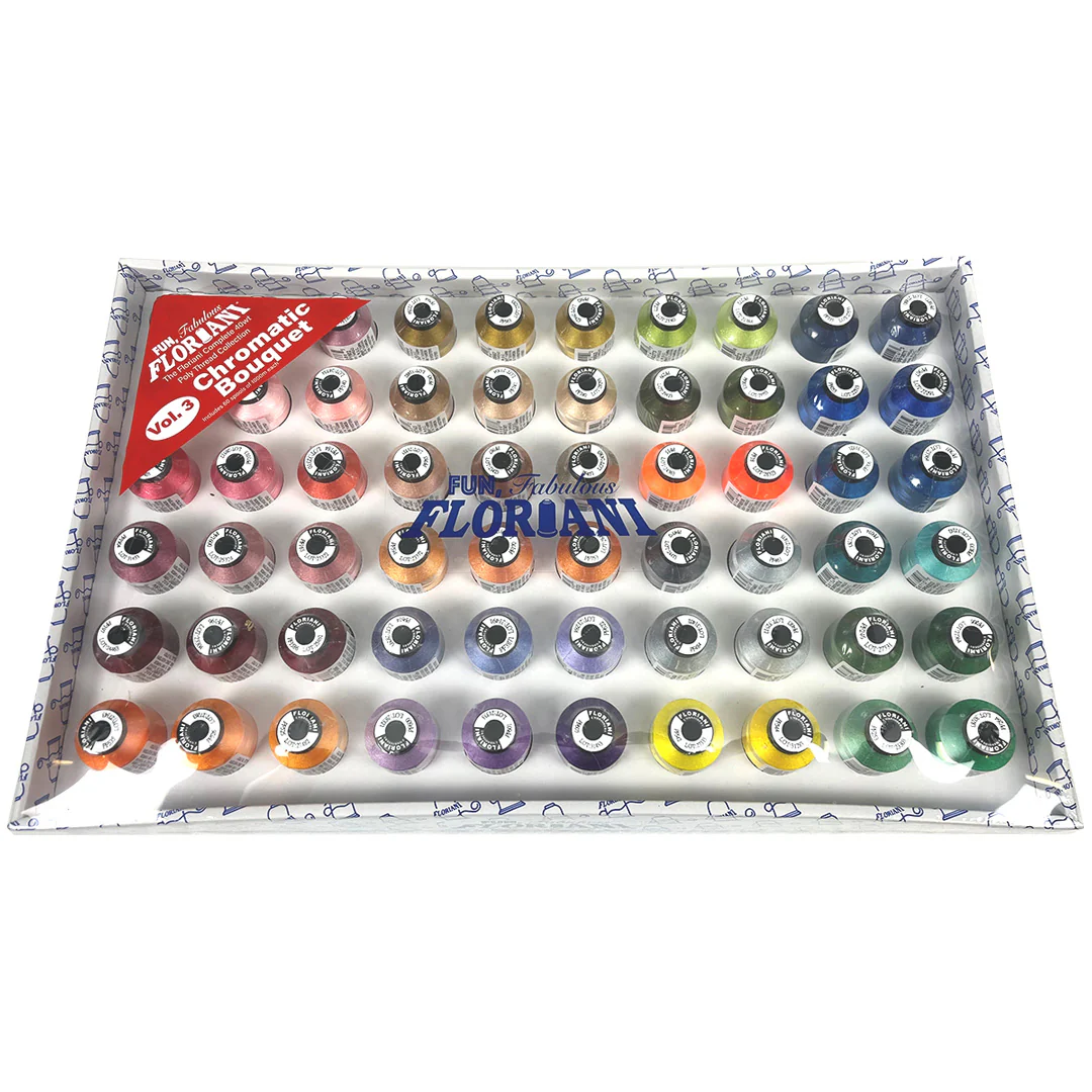 Floriani 40wt Embroidery Thread Set - Image 6