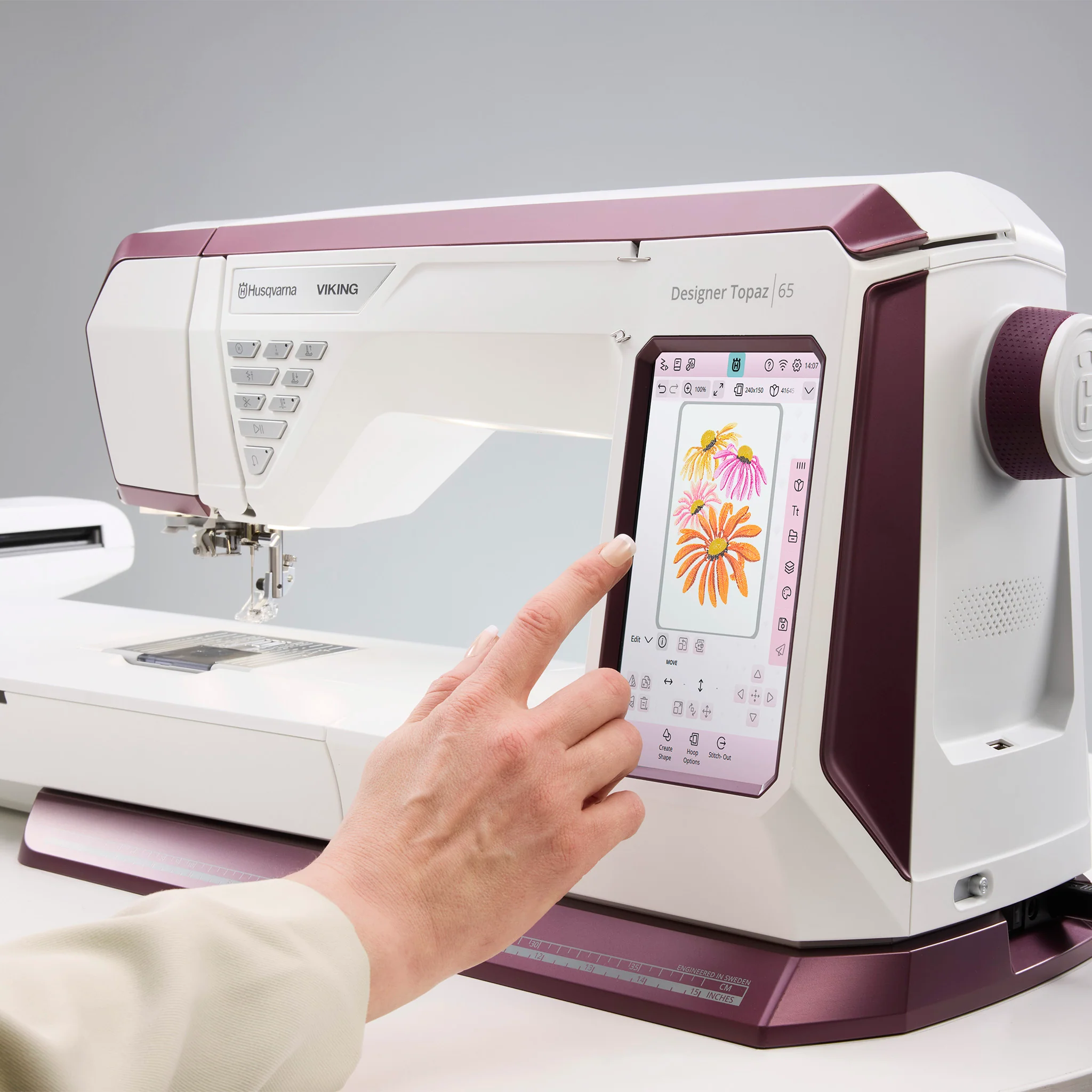 Husqvarna Viking Designer Topaz 65 Sewing & Embroidery Machine - Image 22