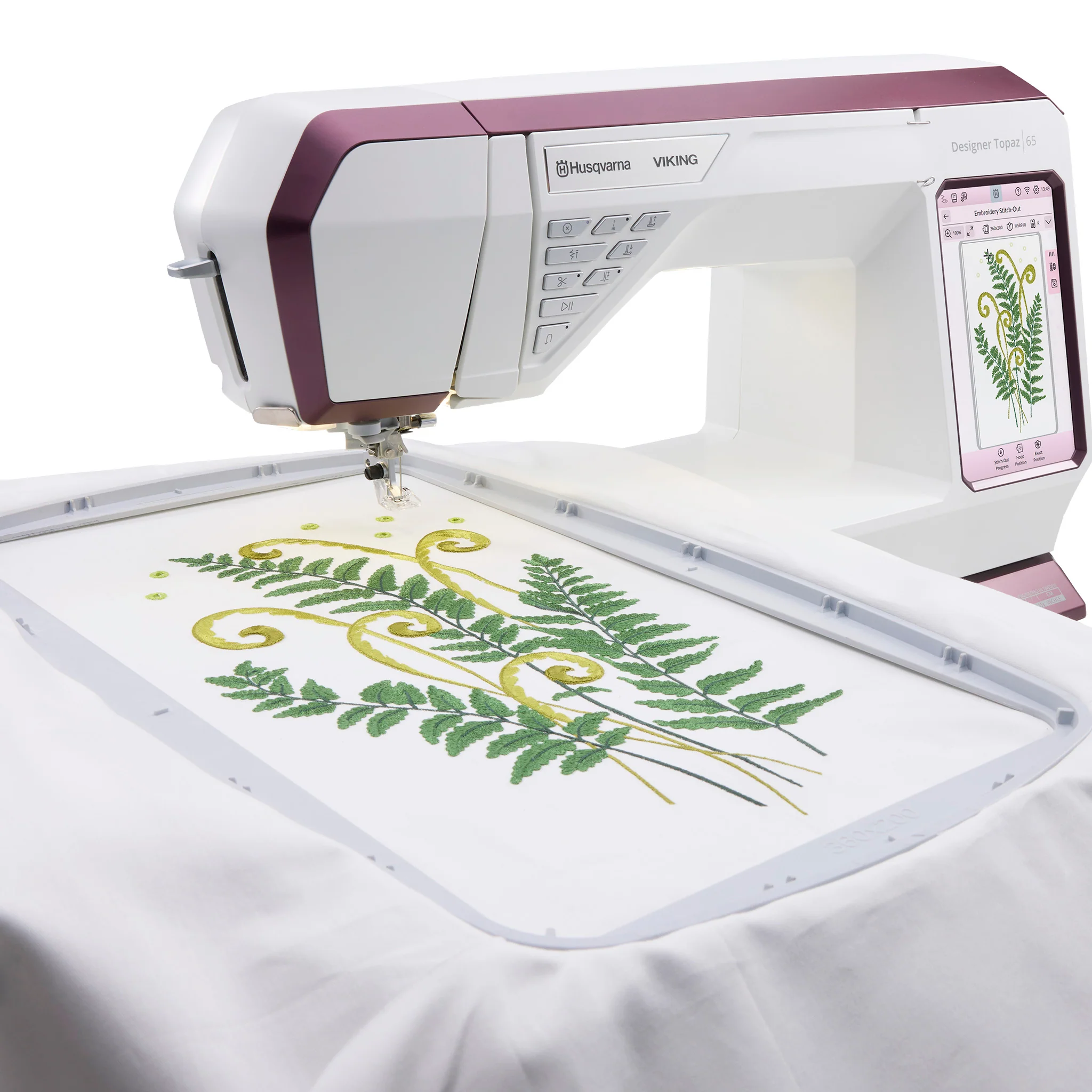 Husqvarna Viking Designer Topaz 65 Sewing & Embroidery Machine - Image 25