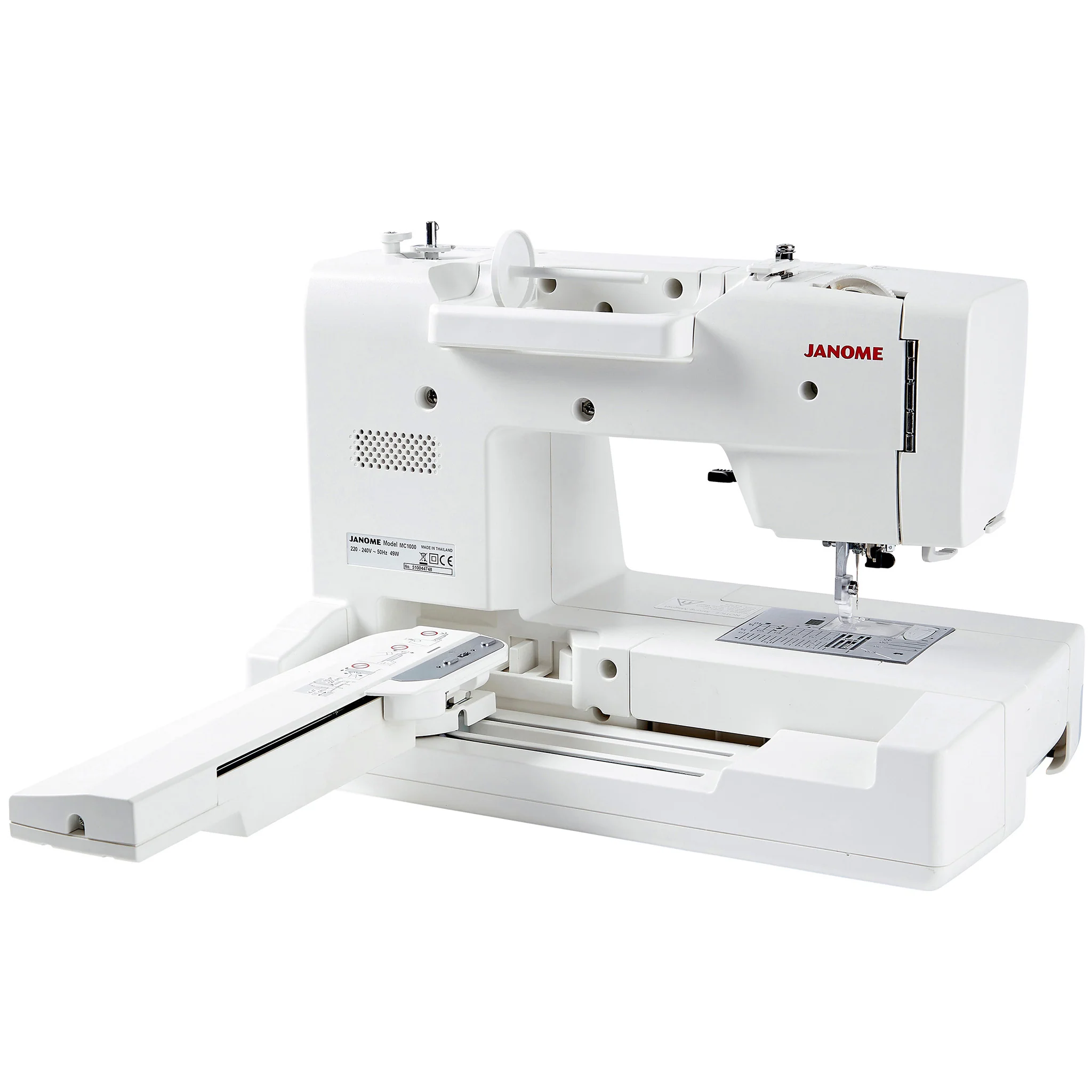 Janome Memory Craft 1000 Sewing & Embroidery Machine w/ FREE Bonus Bundle - Image 7