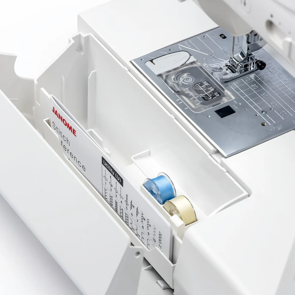 Janome Memory Craft 1000 Sewing & Embroidery Machine w/ FREE Bonus Bundle - Image 9