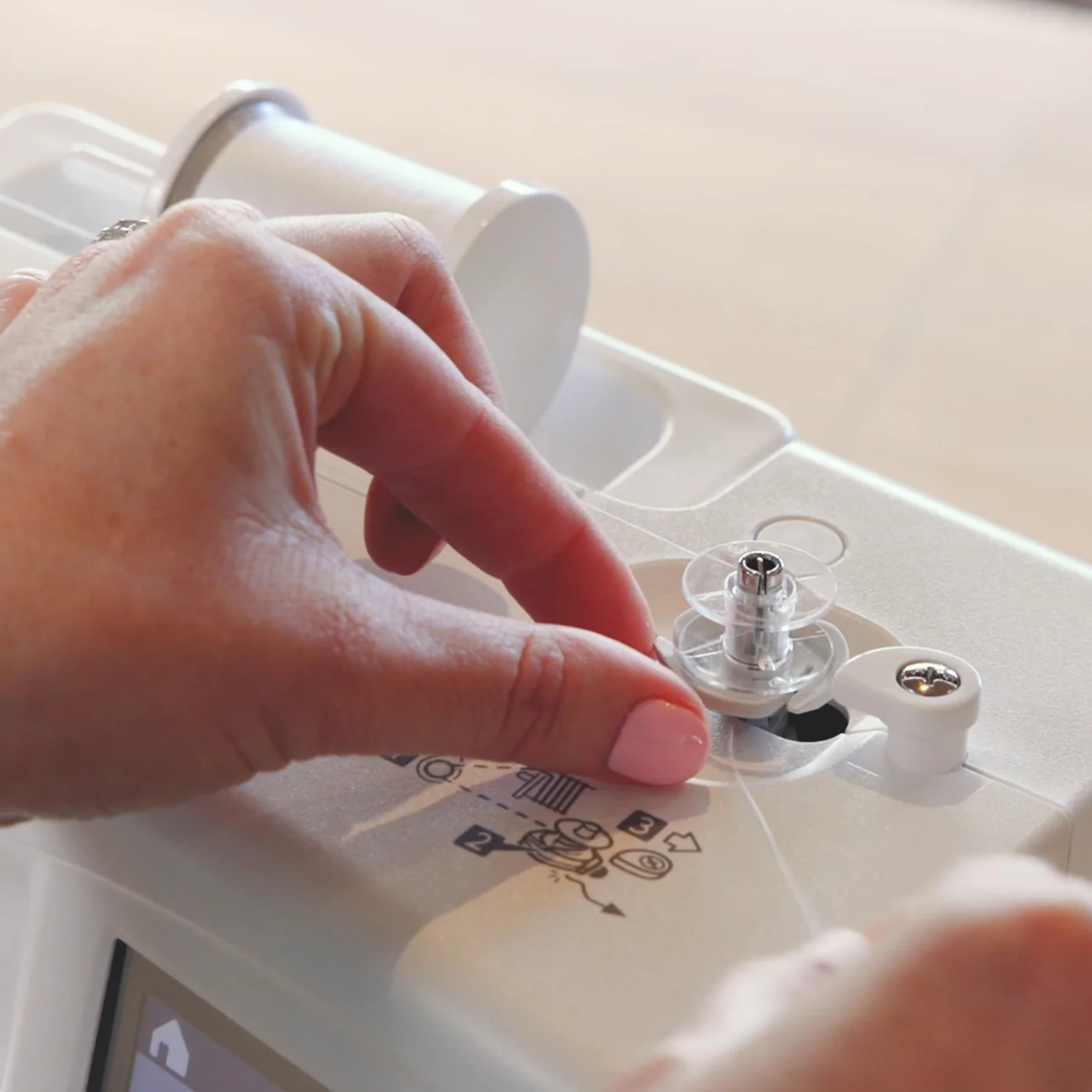 Janome Memory Craft 100E Embroidery Machine w/ FREE Bonus Bundle - Image 11