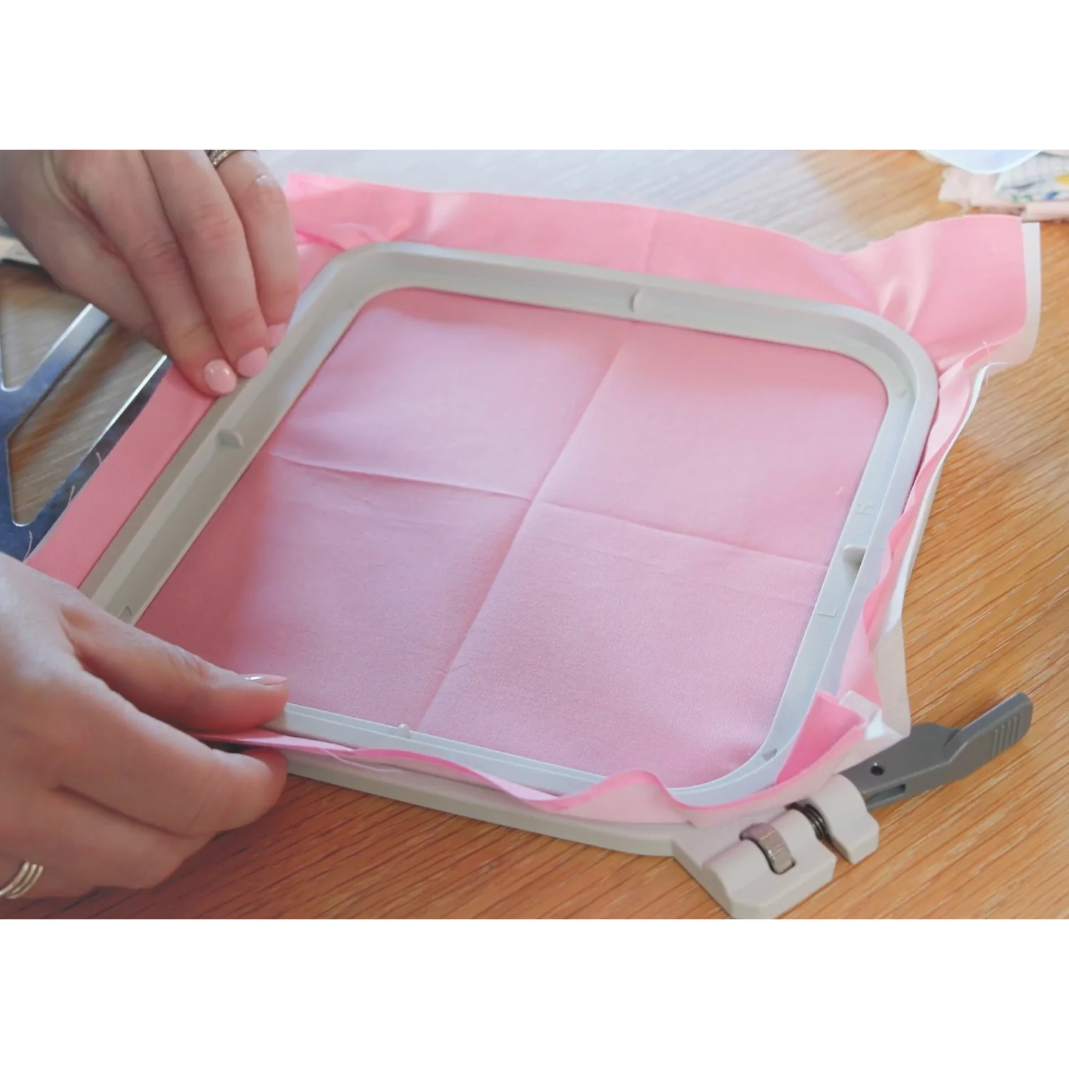 Janome Memory Craft 100E Embroidery Machine w/ FREE Bonus Bundle - Image 12