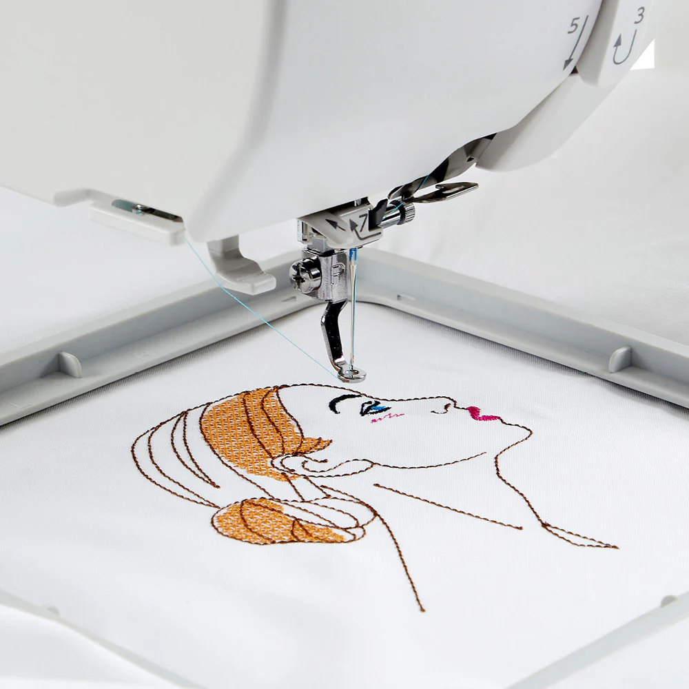 Janome Memory Craft 100E Embroidery Machine w/ FREE Bonus Bundle - Image 6