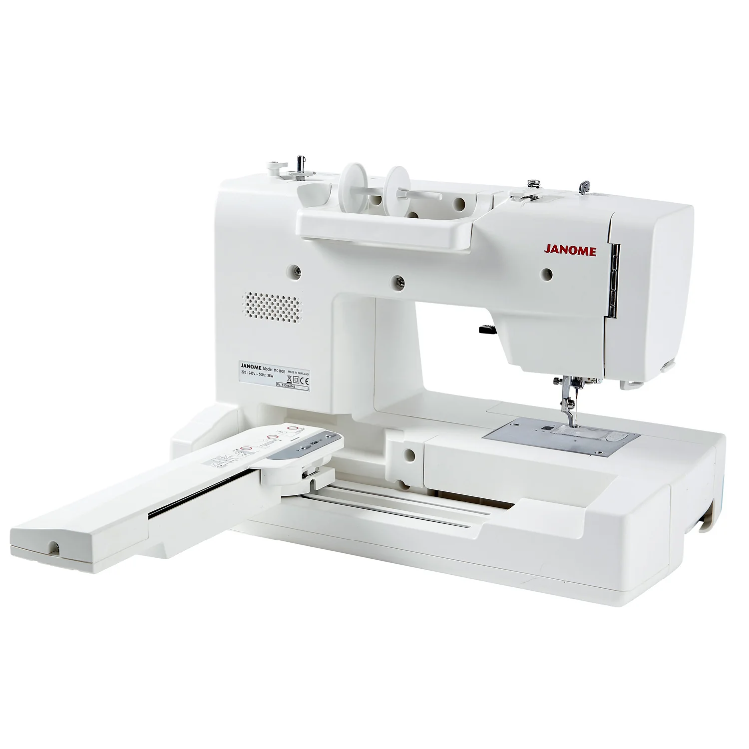 Janome Memory Craft 100E Embroidery Machine w/ FREE Bonus Bundle - Image 8