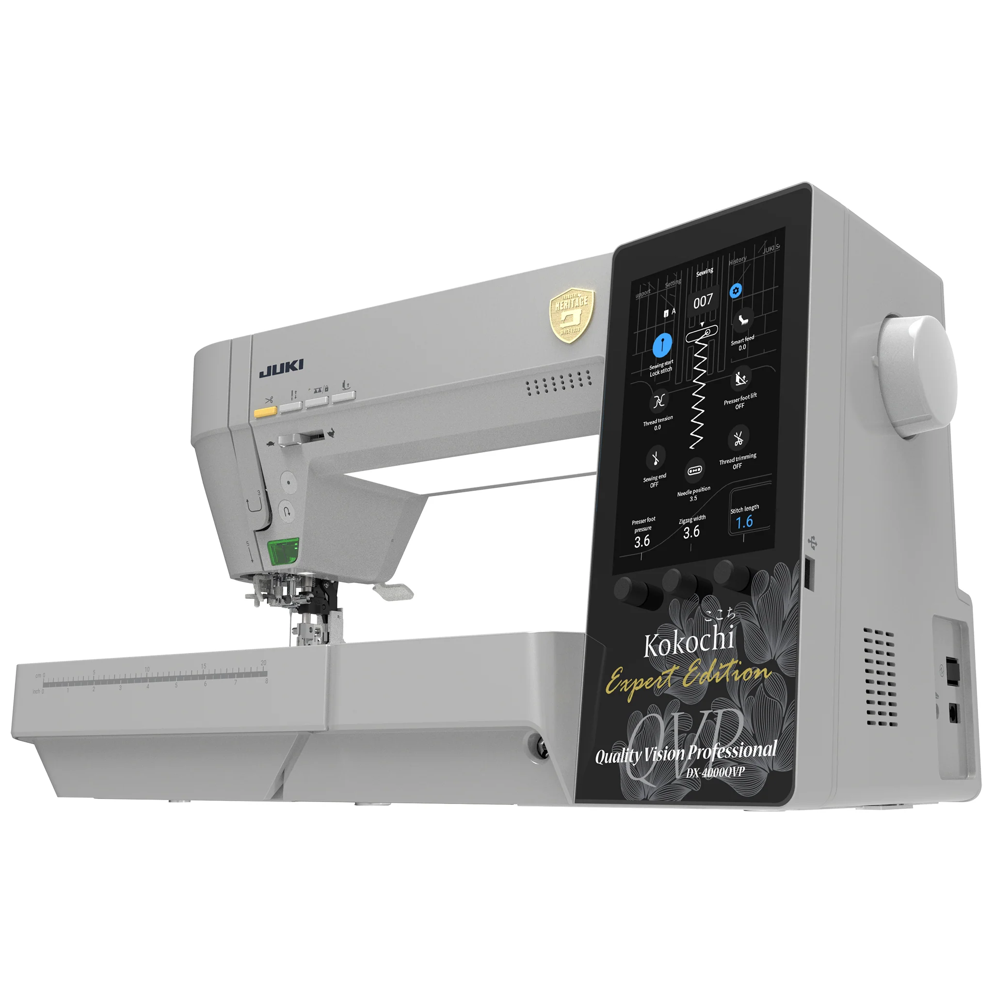 Juki Kokochi DX-4000QVP Expert Edition Sewing and Quilting Machine w/ FREE Bonus Accessories - Image 3