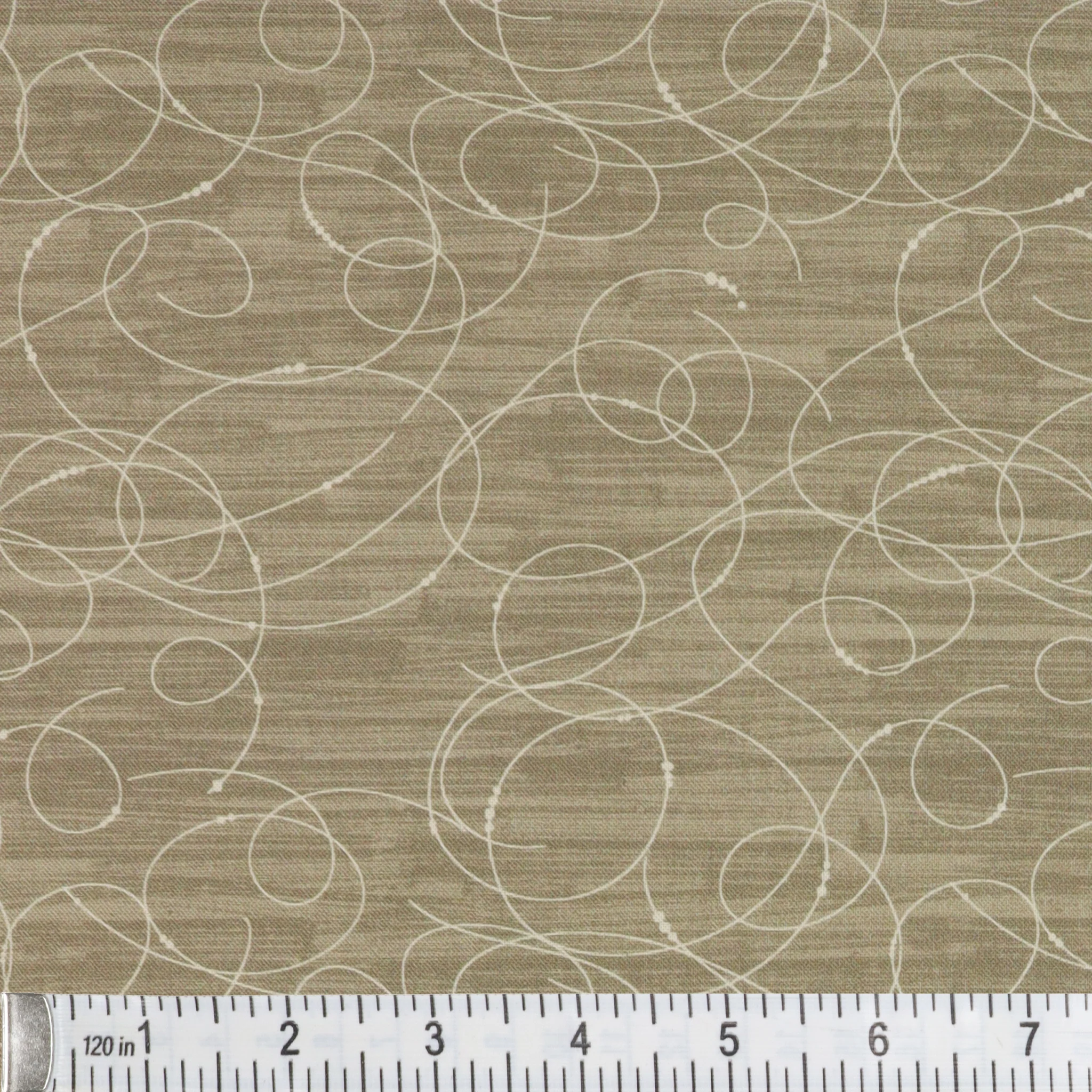 Modern Vintage: Treasured Fabric Collection - Etched Glass Taupe - Image 3
