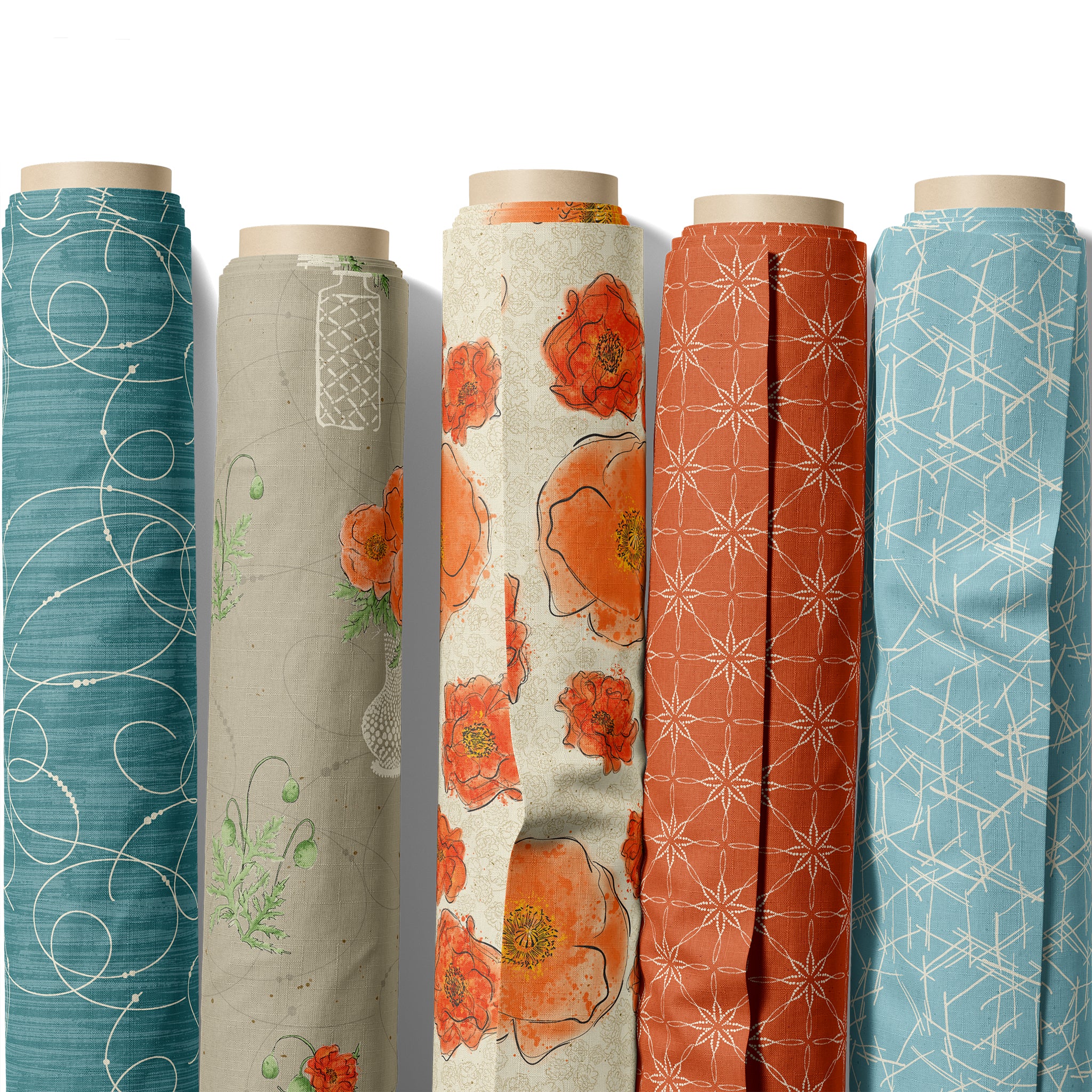 Modern Vintage: Treasured Fabric Collection - Loopy Lace Natural - Image 4