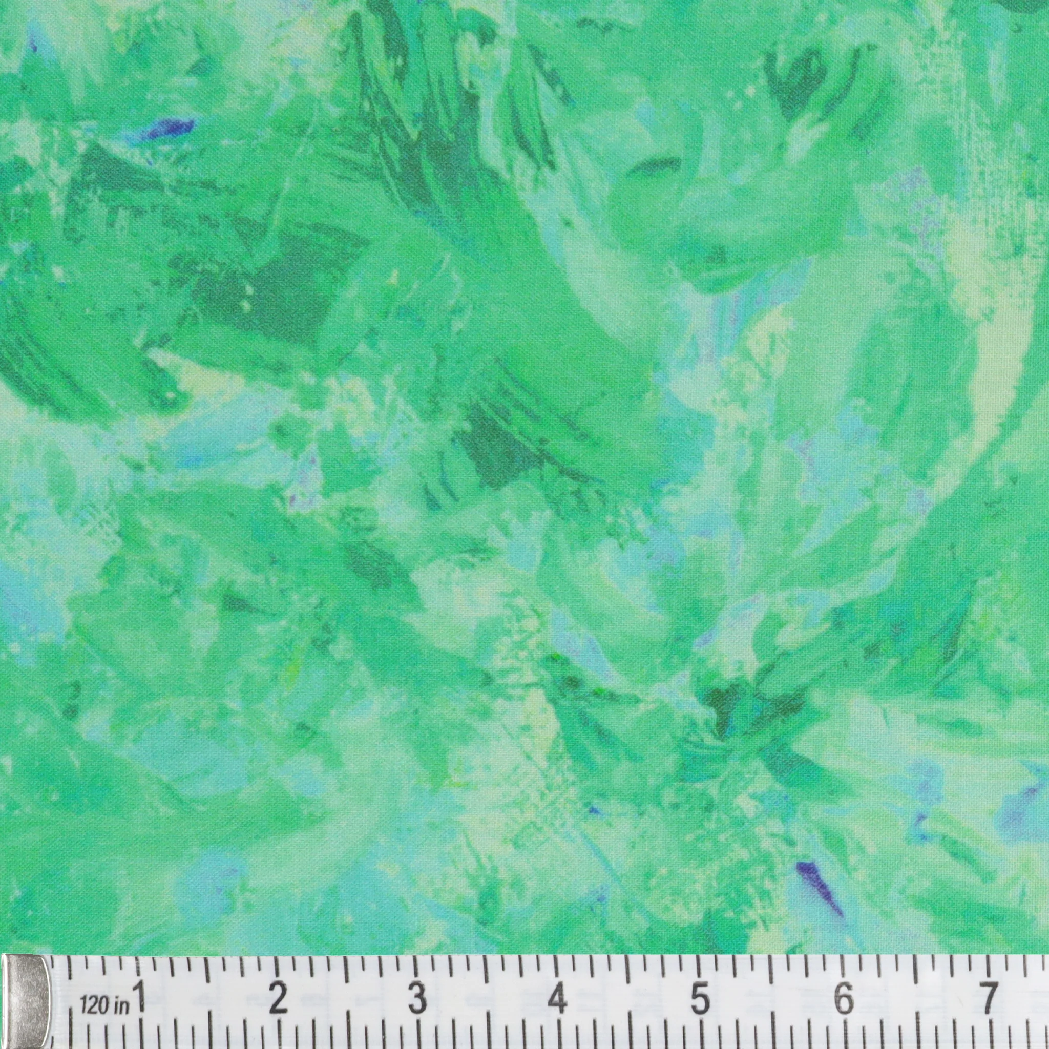 Paint Splash 108" Quilt Backing - Seafoam - Image 3