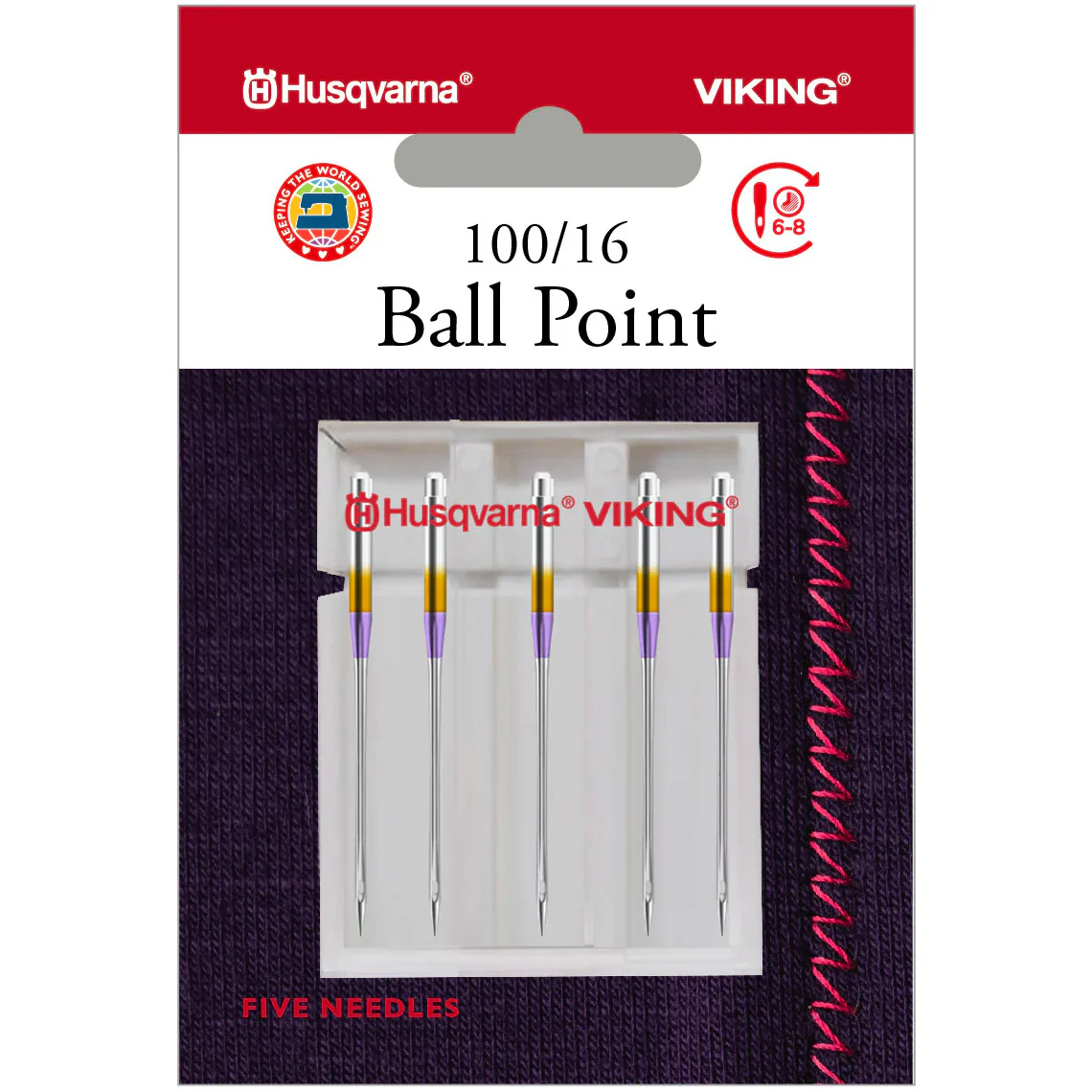 Pfaff Ball Point Needles, 5pk (130/705H) - Image 4