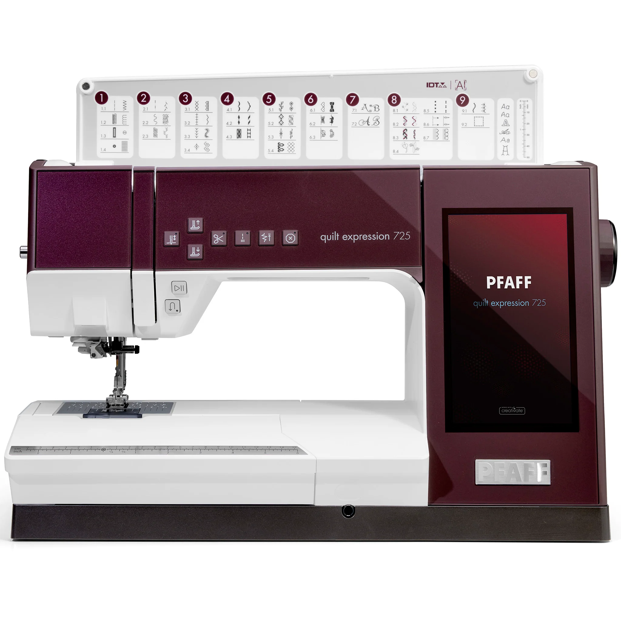 Pfaff Quilt Expression 725 Computerized Sewing Machine - Image 8