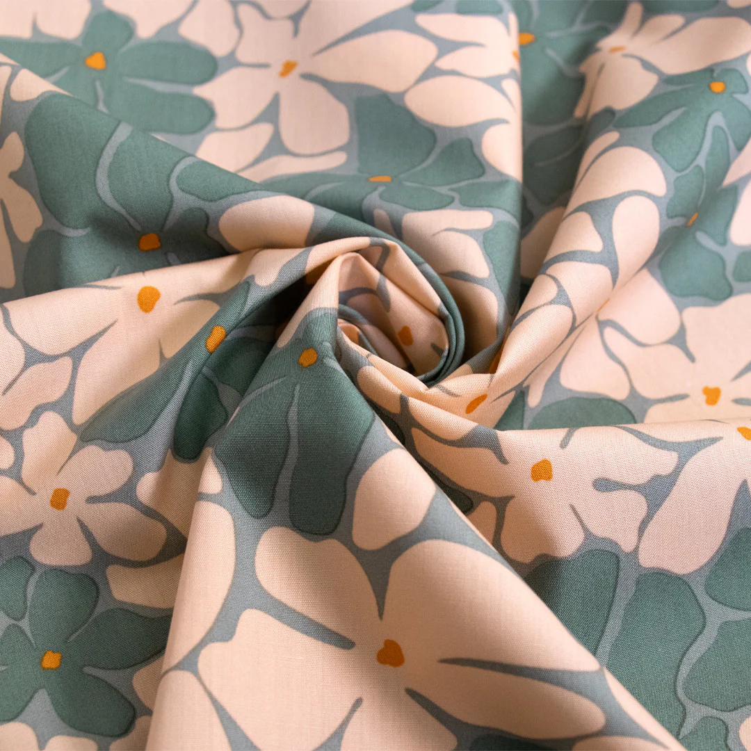 Tangerine Fabric Collection -  Bloom Burst Moonlit - Image 7