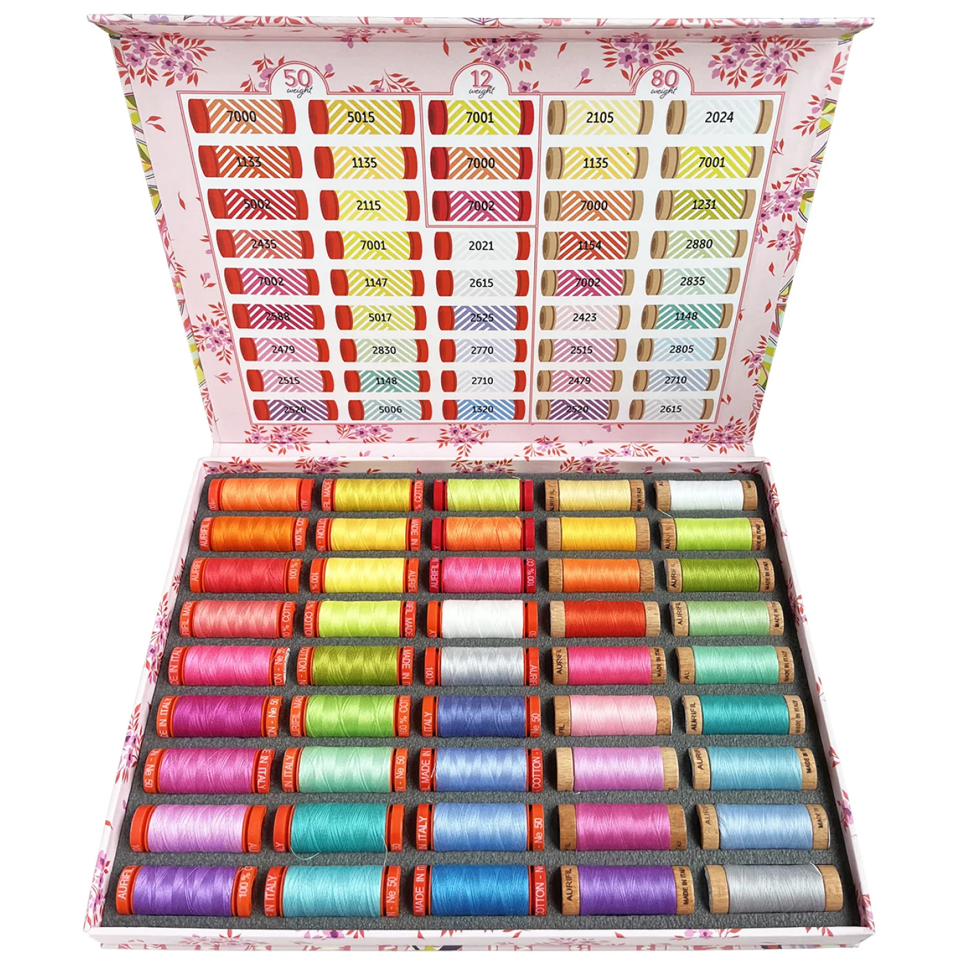 Tula Pink, Aurifil Full Moon Forest II Thread Collection - Image 3